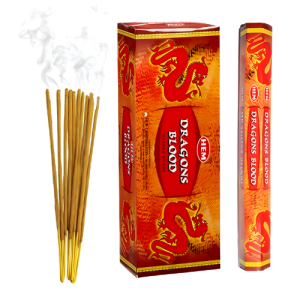 HEM Dragons Blood Red Incense Sticks 9''