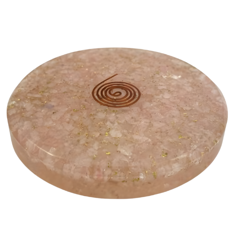Rose Quartz Orgone Coaster